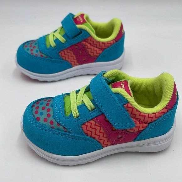 Saucony Jazz Baby Girl sneakers size 4.5m - Picture 3 of 8